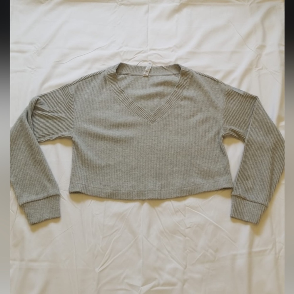 Alo yoga cropped ribbed